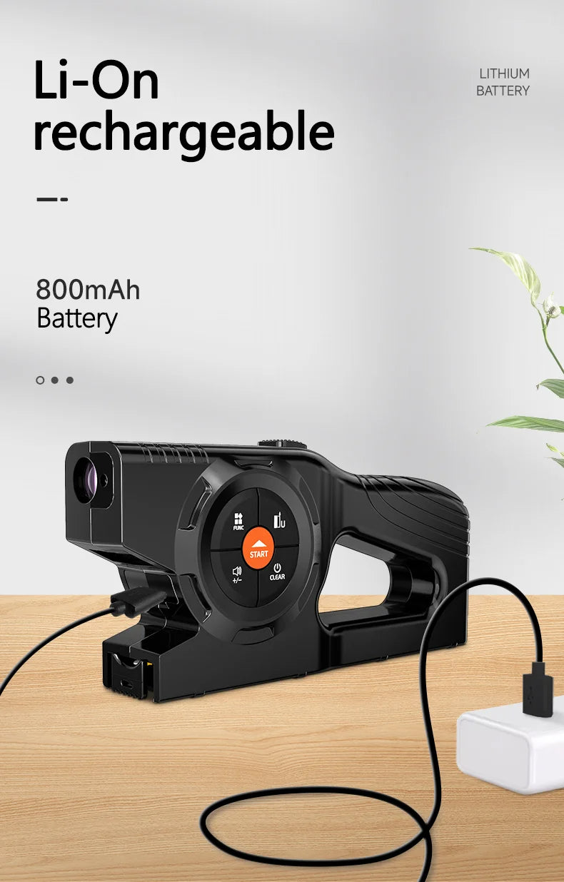 Tapelyzer 3‑in‑1 Digital Laser Tape Measure