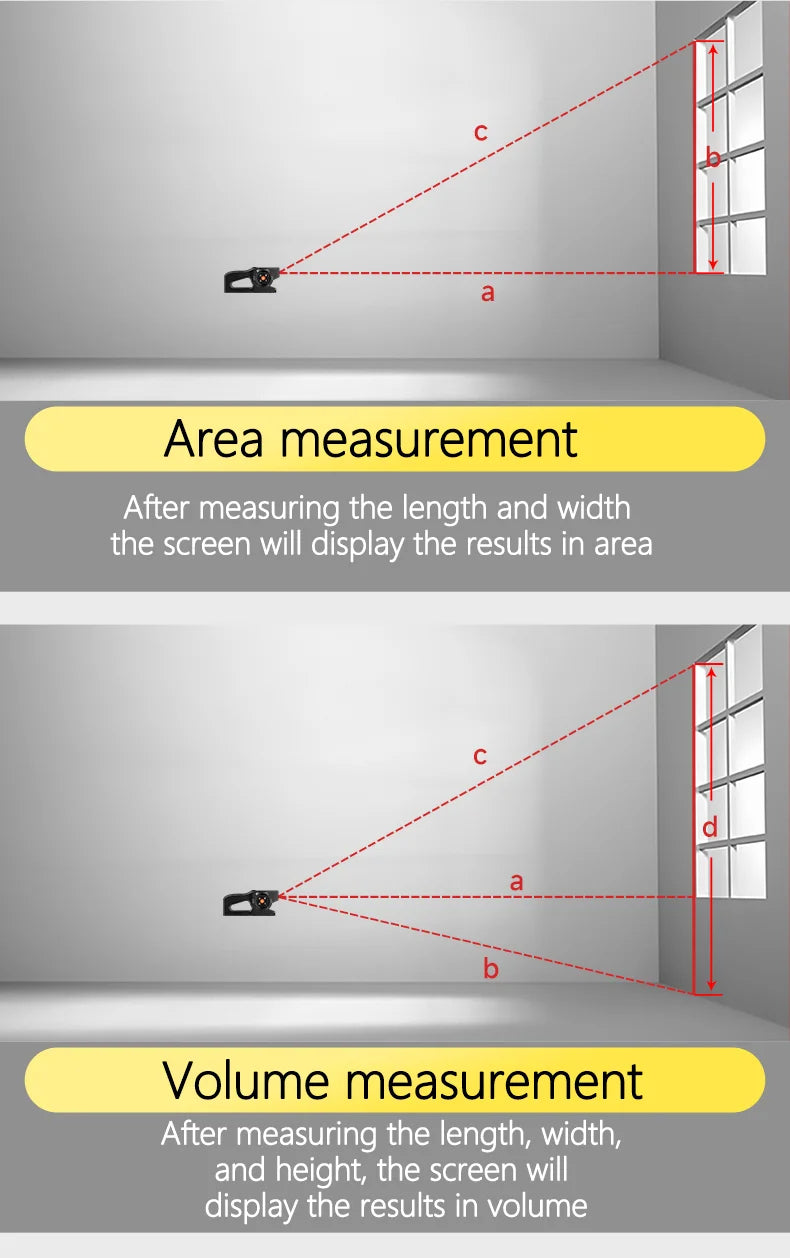 Tapelyzer 3‑in‑1 Digital Laser Tape Measure